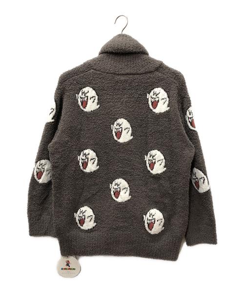 gelato pique（ジェラートピケ）gelato pique (ジェラートピケ) スーパーマリオ (スーパーマリオ) カーディガン グレー サイズ:Fの古着・服飾アイテム