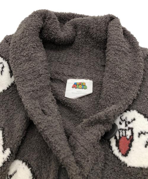 gelato pique（ジェラートピケ）gelato pique (ジェラートピケ) スーパーマリオ (スーパーマリオ) カーディガン グレー サイズ:Fの古着・服飾アイテム