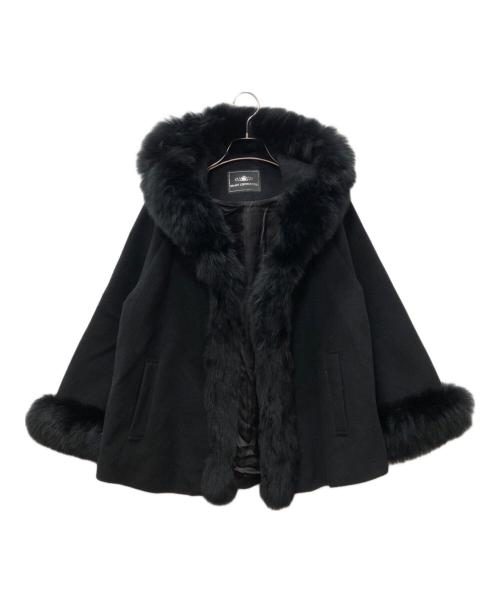 GRACE CONTINENTAL（（グレースコンチネンタル）GRACE CONTINENTAL (（グレースコンチネンタル) ビーバーショートコート ブラック サイズ:36の古着・服飾アイテム