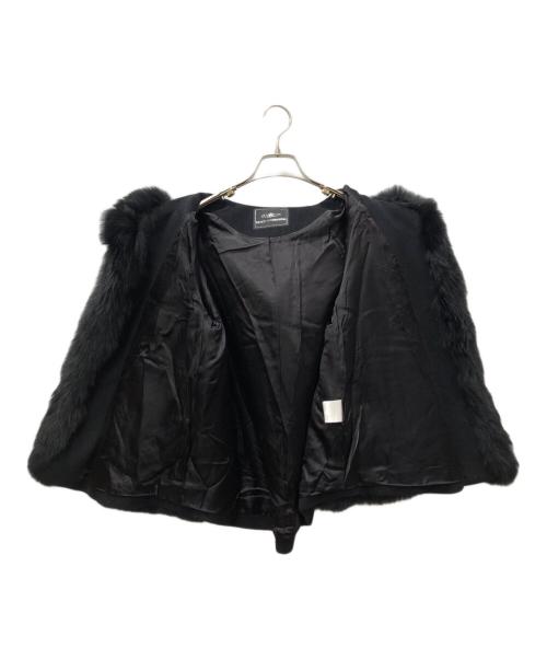 GRACE CONTINENTAL（（グレースコンチネンタル）GRACE CONTINENTAL (（グレースコンチネンタル) ビーバーショートコート ブラック サイズ:36の古着・服飾アイテム