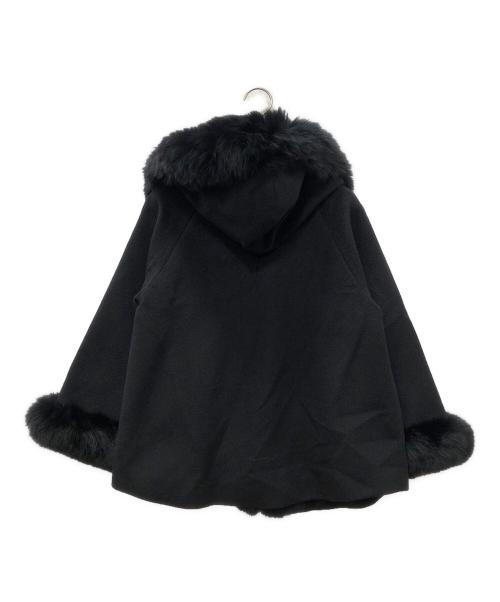 GRACE CONTINENTAL（（グレースコンチネンタル）GRACE CONTINENTAL (（グレースコンチネンタル) ビーバーショートコート ブラック サイズ:36の古着・服飾アイテム