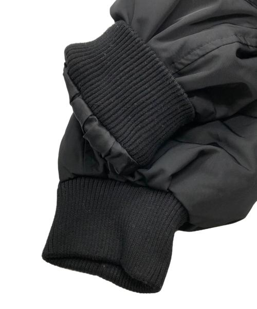 Diagram（ダイアグラム）Diagram (ダイアグラム) ツイード ダウンジャケット ブラック サイズ:36の古着・服飾アイテム