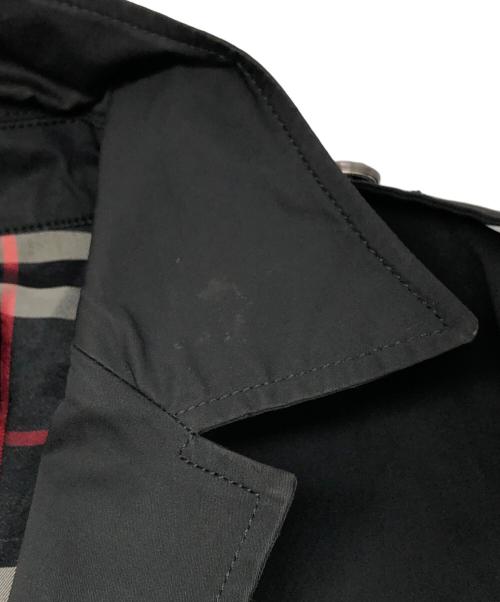 BURBERRY BLACK LABEL（バーバリーブラックレーベル）BURBERRY BLACK LABEL (バーバリーブラックレーベル) メタルボタンテーラードジャケット ブラック サイズ:Mの古着・服飾アイテム