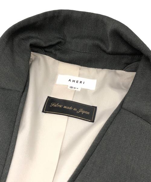 Ameri（アメリ）AMERI (アメリ) FEEL ODD CONSTRUCTION JACKET グレー サイズ:Sの古着・服飾アイテム