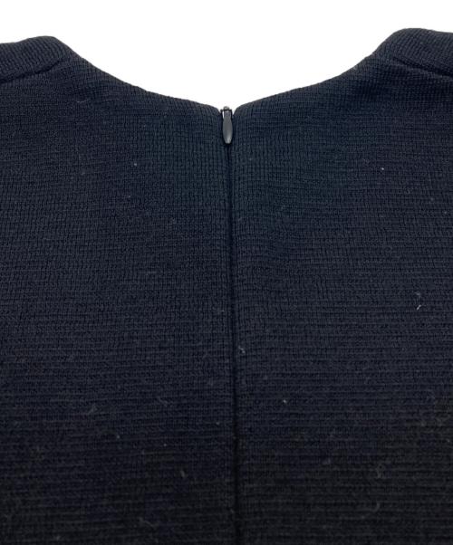 SHE TOKYO（シートーキョー）SHE TOKYO (シートーキョー) ウールニットプルオーバー サイドスリット カットソー ブラック サイズ:1の古着・服飾アイテム