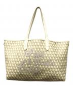 ANYA HINDMARCHアニヤ・ハインドマーチ）の古着「I am a Plastic Bag」｜ベージュ