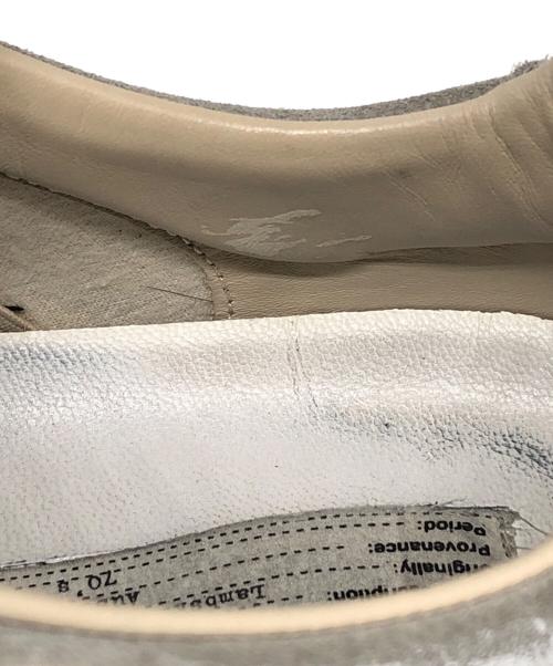 Maison Margiela（メゾンマルジェラ）Maison Margiela (メゾンマルジェラ) ペイント加工ジャーマントレーナー グレー サイズ:40の古着・服飾アイテム