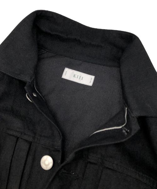 KIJI（キジ）KIJI (キジ) カバーオール ブラック サイズ:4の古着・服飾アイテム