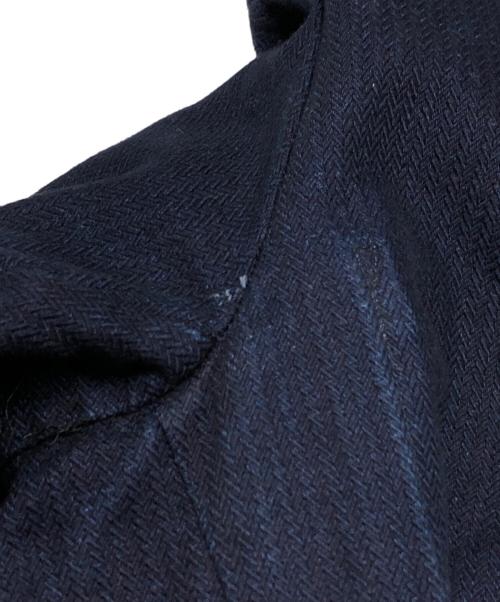 Emateriaux（イーティーエス マテリオ）Emateriaux (イーティーエス マテリオ) フレンチワークデニムジャケット ネイビー サイズ:1の古着・服飾アイテム