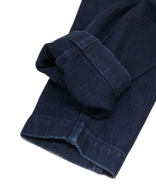 Emateriaux（イーティーエス マテリオ）Emateriaux (イーティーエス マテリオ) フレンチワークデニムジャケット ネイビー サイズ:1の古着・服飾アイテム