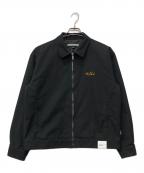 NEIGHBORHOODネイバーフッド）の古着「ZIP WORK JACKET」｜ブラック