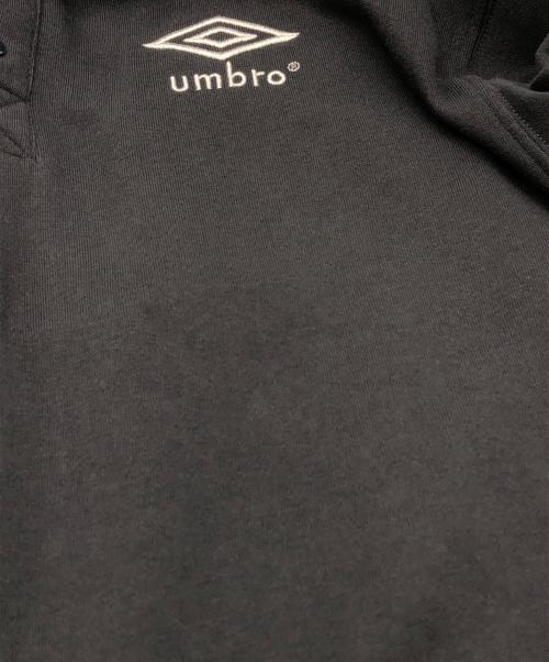 UMBRO（アンブロ）UMBRO (アンブロ) Adam et Rope (アダム エ ロペ) ポロシャツ ブラック サイズ:Lの古着・服飾アイテム