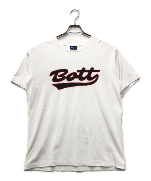 BoTT（ボット）BoTT (ボット) プリントTシャツ ホワイト サイズ:Mの古着・服飾アイテム