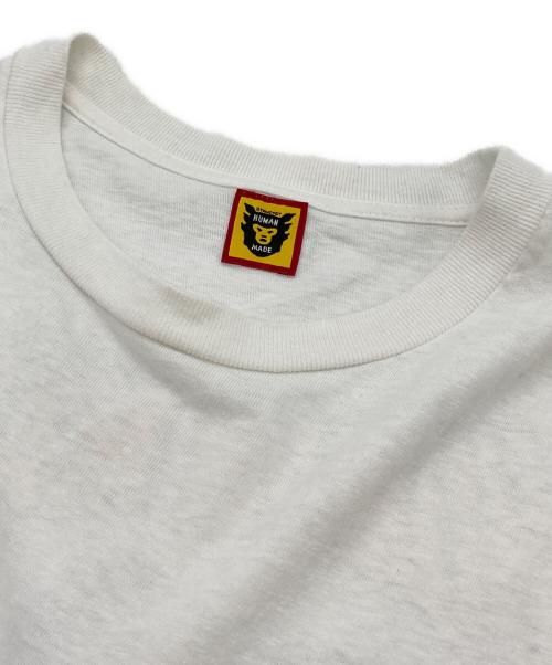 HUMAN MADE（ヒューマンメイド）HUMAN MADE (ヒューマンメイド) プリントTシャツ ホワイト サイズ:下記参照の古着・服飾アイテム