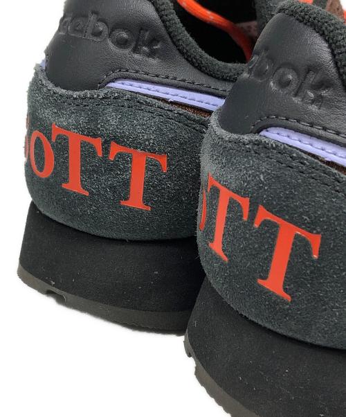 REEBOK（リーボック）REEBOK (リーボック) BoTT (ボット) CLASSIC LEATHER ネイビー×ブラウン サイズ:25cmの古着・服飾アイテム