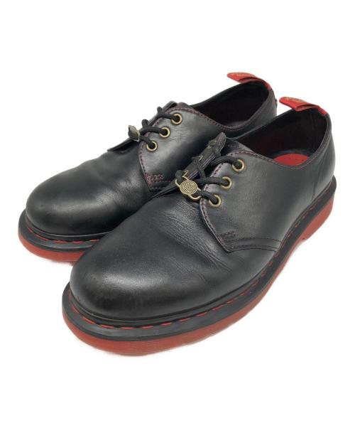 Dr.Martens（ドクターマーチン）Dr.Martens (ドクターマーチン) CLOT dir en grey (クロットディルアングレイ) ３ホールシューズ ブラック サイズ:UK8の古着・服飾アイテム