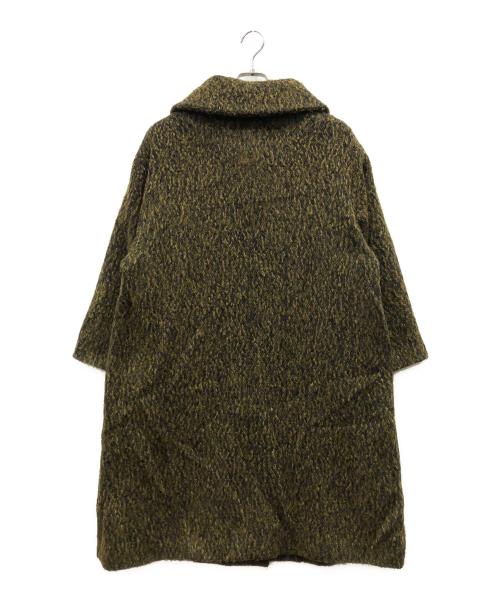 CLANE（クラネ）CLANE (クラネ) スタンドカラーシャギーコート イエロー サイズ:1の古着・服飾アイテム