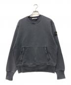 STONE ISLANDストーンアイランド）の古着「Garment Dye Sweat」｜グレー