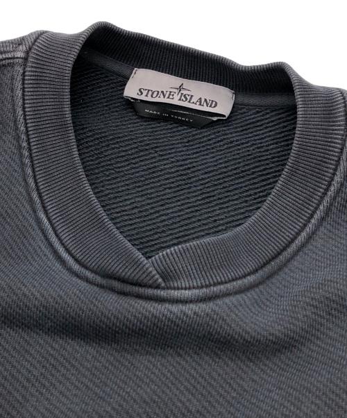 STONE ISLAND（ストーンアイランド）STONE ISLAND (ストーンアイランド) Garment Dye Sweat グレー サイズ:Mの古着・服飾アイテム