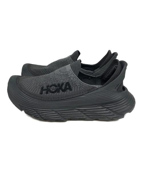 HOKAONEONE（ホカオネオネ）HOKAONEONE (ホカオネオネ) RESTORE TC ブラック サイズ:27cmの古着・服飾アイテム