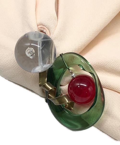 DRIES VAN NOTEN（ドリスヴァンノッテン）DRIES VAN NOTEN (ドリスヴァンノッテン) W.K.DRESS PEARL ベージュ サイズ:Sの古着・服飾アイテム