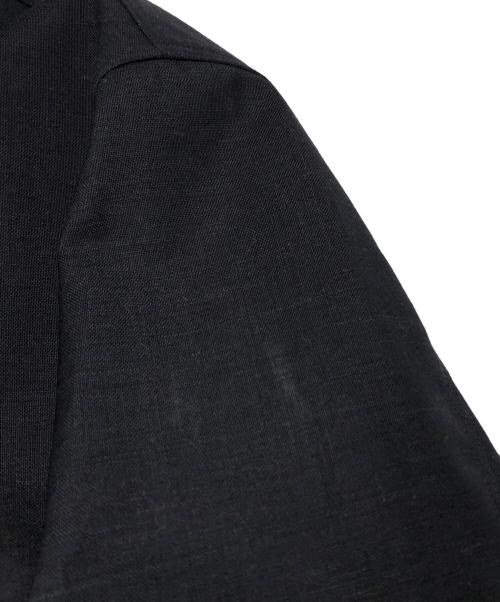 TOMORROW LAND（トゥモローランド）TOMORROW LAND (トゥモローランド) シェットランドウール ダブルブレステッド 4Bジャケット ネイビー サイズ:XSの古着・服飾アイテム