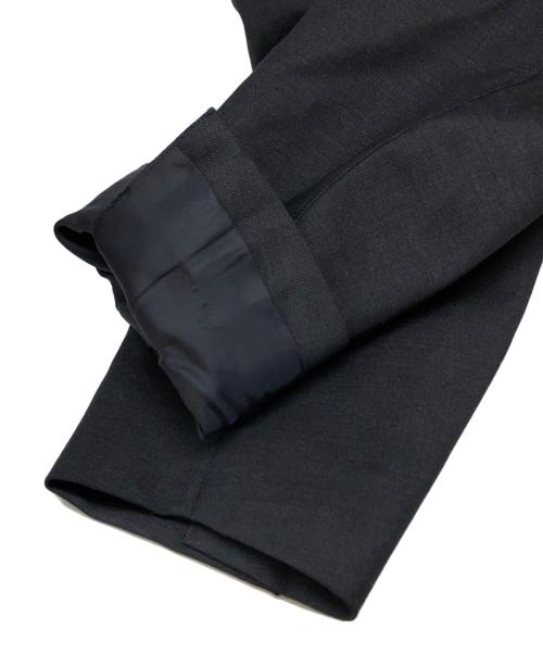 TOMORROW LAND（トゥモローランド）TOMORROW LAND (トゥモローランド) シェットランドウール ダブルブレステッド 4Bジャケット ネイビー サイズ:XSの古着・服飾アイテム