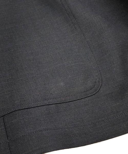 TOMORROW LAND（トゥモローランド）TOMORROW LAND (トゥモローランド) シェットランドウール ダブルブレステッド 4Bジャケット ネイビー サイズ:XSの古着・服飾アイテム