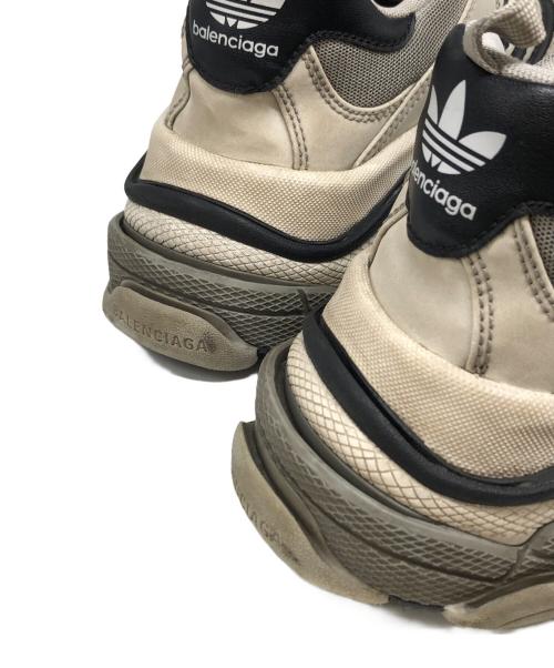 adidas（アディダス）adidas (アディダス) BALENCIAGA (バレンシアガ) TRIPLE S グレー サイズ:28.5cmの古着・服飾アイテム