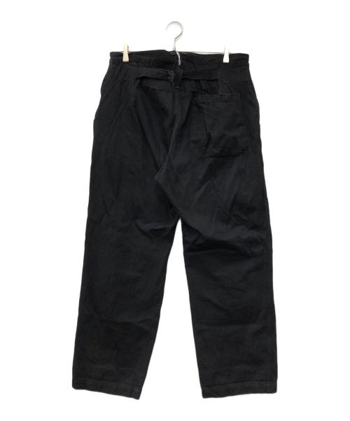 COMOLI（コモリ）COMOLI (コモリ) デニムオーバーパンツ ブラック サイズ:1の古着・服飾アイテム