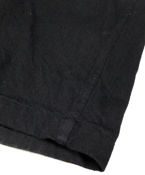 COMOLI（コモリ）COMOLI (コモリ) デニムオーバーパンツ ブラック サイズ:1の古着・服飾アイテム