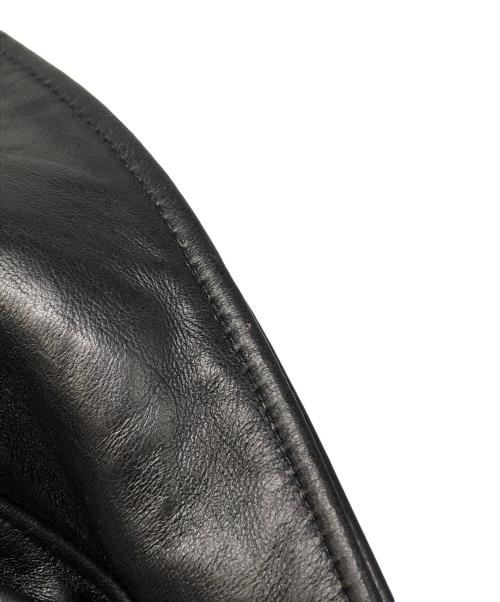 Schott（ショット）Schott (ショット) 217US SHEEP ONE STAR TALL RIDERS ブラック サイズ:36の古着・服飾アイテム