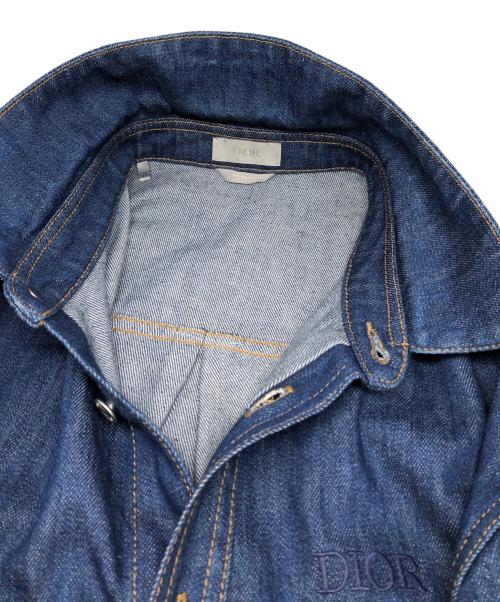 DIOR HOMME（ディオール オム）DIOR HOMME (ディオール オム) ジップアップデニムジャケット インディゴ サイズ:41の古着・服飾アイテム