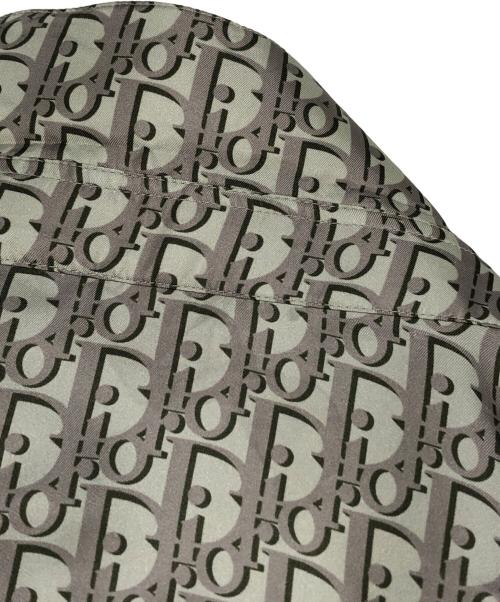 DIOR HOMME（ディオール オム）Dior Homme (ディオール オム) オブリーク シルク シャツ グリーン サイズ:42の古着・服飾アイテム