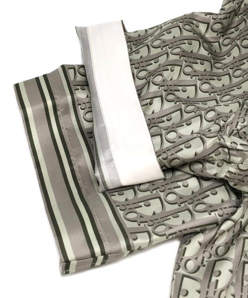 DIOR HOMME（ディオール オム）Dior Homme (ディオール オム) オブリーク シルク シャツ グリーン サイズ:42の古着・服飾アイテム