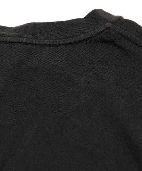 MONCLER（モンクレール）MONCLER (モンクレール) ＭモチーフロゴプリントTシャツ ブラック サイズ:Lの古着・服飾アイテム