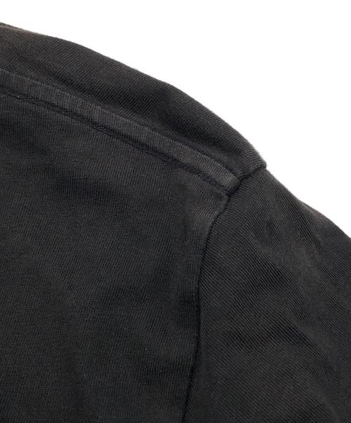 MONCLER（モンクレール）MONCLER (モンクレール) ＭモチーフロゴプリントTシャツ ブラック サイズ:Lの古着・服飾アイテム