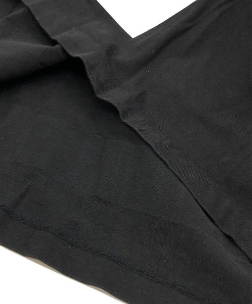 MONCLER（モンクレール）MONCLER (モンクレール) ＭモチーフロゴプリントTシャツ ブラック サイズ:Lの古着・服飾アイテム