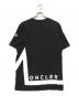MONCLER (モンクレール) ＭモチーフロゴプリントTシャツ ブラック サイズ:L：15000円
