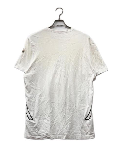 MONCLER（モンクレール）MONCLER (モンクレール) Tシャツ ホワイト サイズ:Lの古着・服飾アイテム