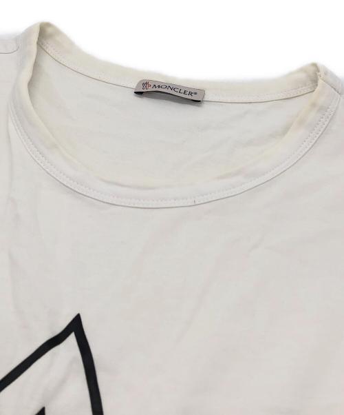 MONCLER（モンクレール）MONCLER (モンクレール) Tシャツ ホワイト サイズ:Lの古着・服飾アイテム