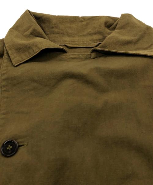 45R（フォーティファイブ・アール）45R (フォーティファイブ・アール) 45R ダブルブレストコート ベージュ サイズ:3の古着・服飾アイテム