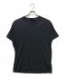 PRADA（プラダ）の古着「VネックTシャツ」｜ブラック