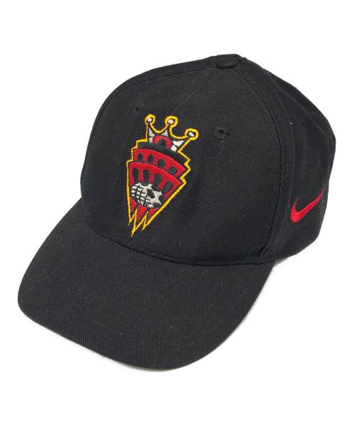 NIKE（ナイキ）NIKE (ナイキ) 00's サイドスウォッシュ キャップ ブラック サイズ:下記参照の古着・服飾アイテム