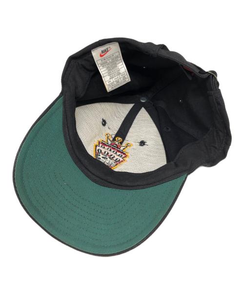 NIKE（ナイキ）NIKE (ナイキ) 00's サイドスウォッシュ キャップ ブラック サイズ:下記参照の古着・服飾アイテム