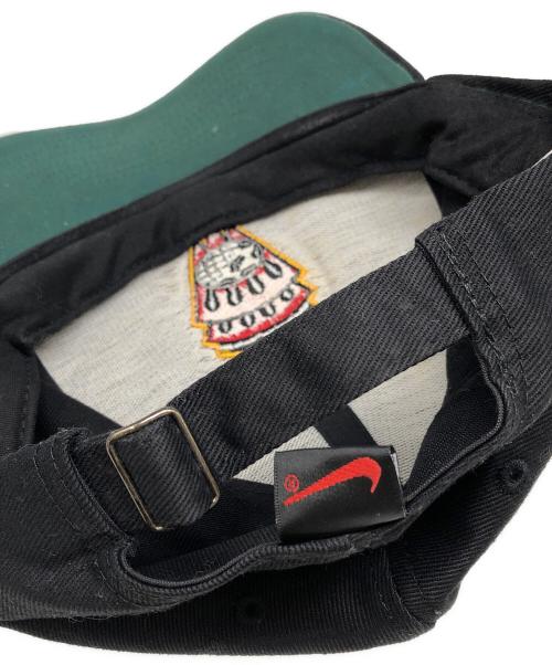 NIKE（ナイキ）NIKE (ナイキ) 00's サイドスウォッシュ キャップ ブラック サイズ:下記参照の古着・服飾アイテム