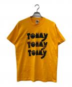 FRUIT OF THE LOOMフルーツオブザルーム）の古着「プリントTシャツ」｜イエロー