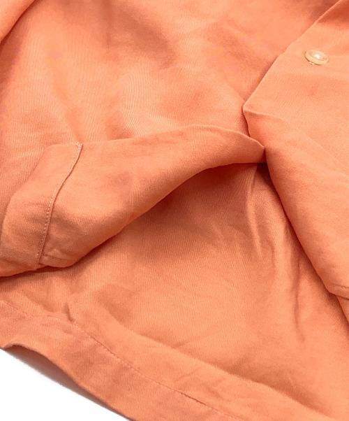WACKO MARIA（ワコマリア）WACKO MARIA (ワコマリア) オープンカラーシャツ オレンジ サイズ:Lの古着・服飾アイテム