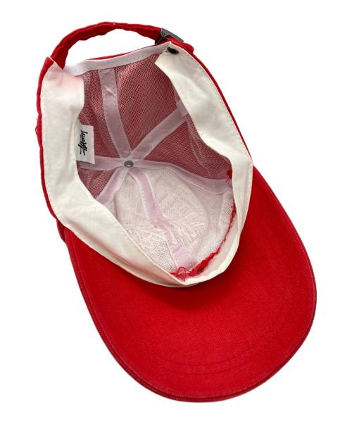 stussy（ステューシー）stussy (ステューシー) キャップ レッド サイズ:下記参照の古着・服飾アイテム