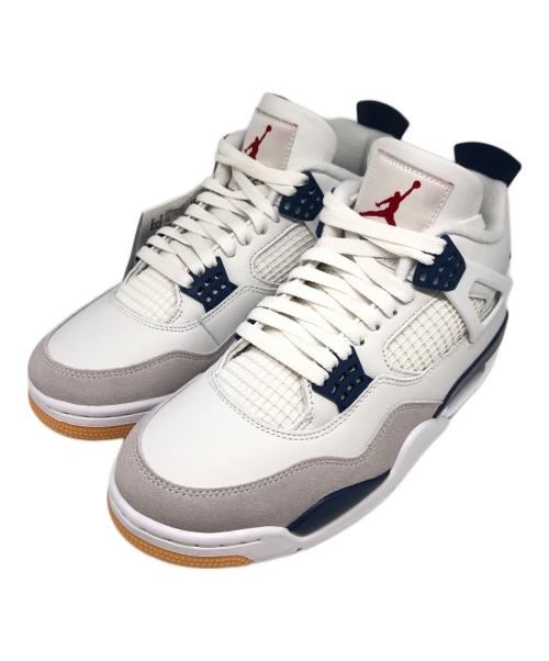 NIKE（ナイキ）NIKE (ナイキ) AIR JORDAN 4 RETRO SP Summit White Navy ホワイト サイズ:26cmの古着・服飾アイテム